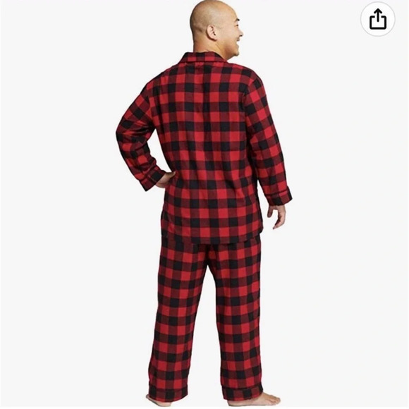 NWT Wondershop At Target Men’s Red Buffalo Check Pajamas Size 3XL - Picture 10 of 10
